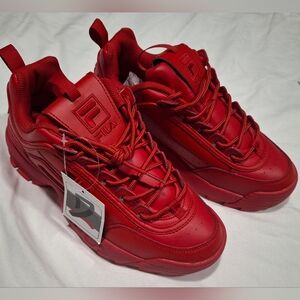 FILA Red Sneakers